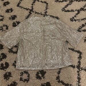 H&M Sequins Top